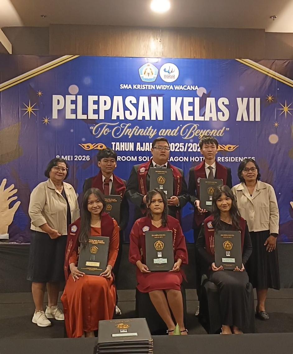 berita, Pelepasan Murid Kelas XII Tahun ajaran 2025/2026, sma widya wacana, widya wacana, ysk,  yayasan sekolah kristen, yayasan, surakarta, sma