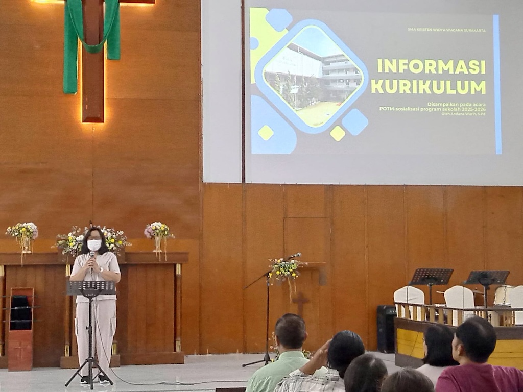 berita, Sosialisasi Program Sekolah Tahun 2025, sma widya wacana, widya wacana, ysk,  yayasan sekolah kristen, yayasan, surakarta, sma