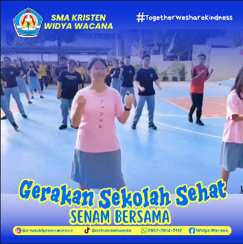 Expert, Gerakan Sekolah Sehat Senam Bersama, sma widya wacana, widya wacana, ysk,  yayasan sekolah kristen, yayasan, surakarta, sma